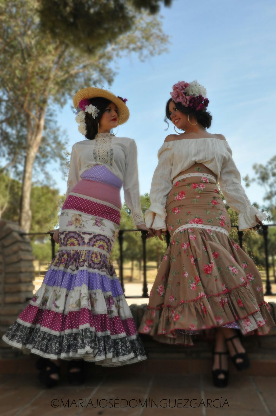 Falda Flamenco El Rocio Inicacion Niña